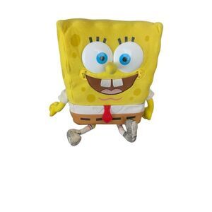 Vintage Spongebob Squarepants Nickelodeon Viacom 2000 Plush Doll removable pants